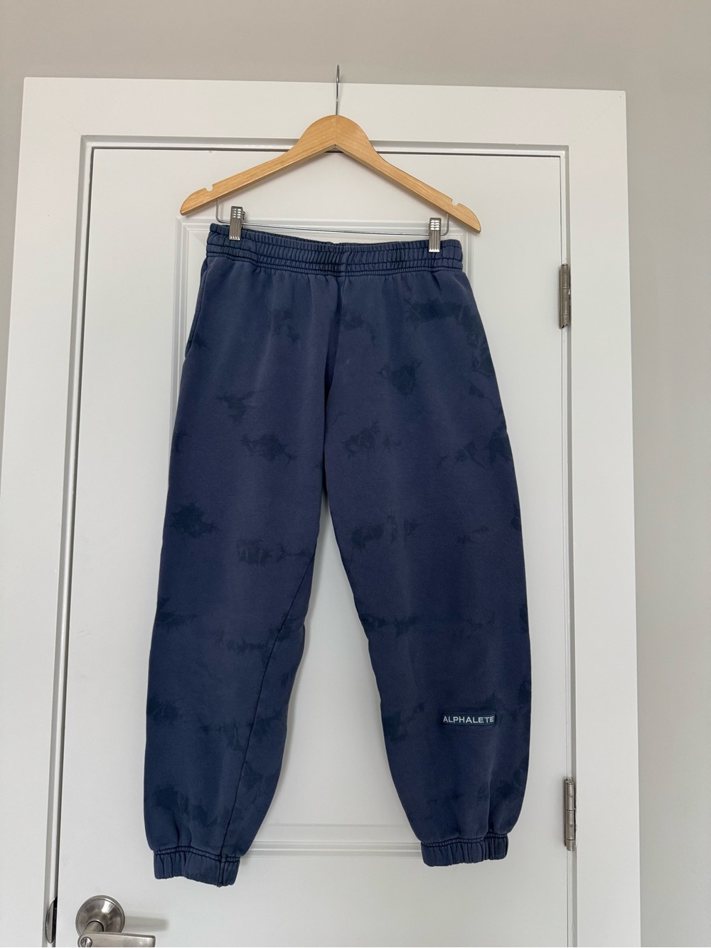 Alphalete Navy Tie-Dye Jogger Sweatpants